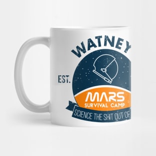 Watney's martian survival camp Mug